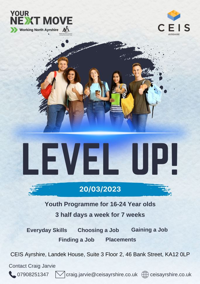 CEIS Ayrshire Level Up Course